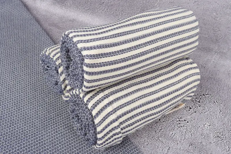 Engagement Gift, 68x40 Cotton Striped Towel, Personalized Turkish Towel, Custom Wedding Gift, Large Beach Towel Personalized, Turkish Towel USA - 7