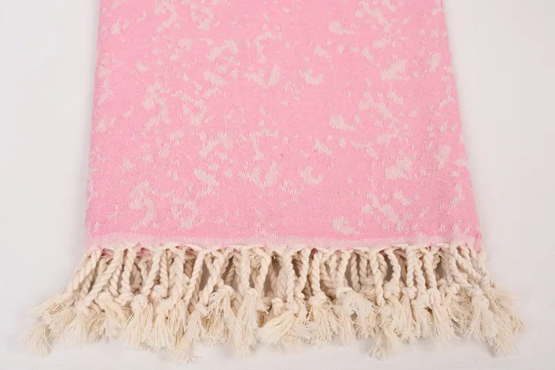 70x40 Cotton Carretta Patterned Towel, Thin towel, Bachelor Towel, Summer Gift, Beach Towel Personalized, Valentines Day Gift For Him, Turkish towel - 3