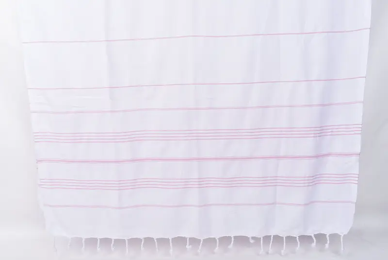 House Warming Gift, Turkish hand towel, Decorative Towel, Organic towel, Summer Towel, Bachelorette Party Decorations, 70x40 Cotton Striped Towel - 8