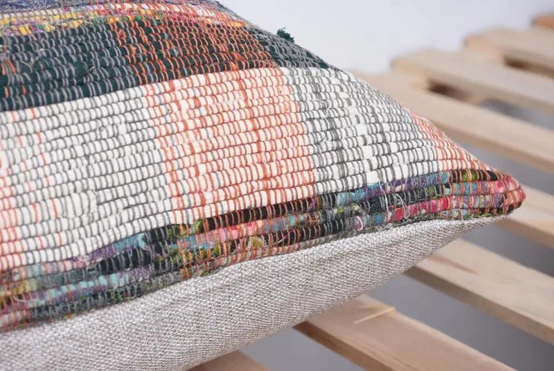 Luxury Pillow, 20x28 Gray Pillow Cover, Cushion Cover, Handmade Kilim Cushion, Throw Kilim Pillow, Patio Pillow Sham, Boho Pillow - 7