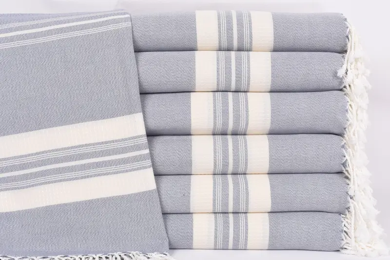 Gift Boxes Towel, Turkish hand towel, Cotton towel, 60x38 Cotton Striped Towel, Handmade Turkish bath towel for summer vacation, Bridal Shower Gift