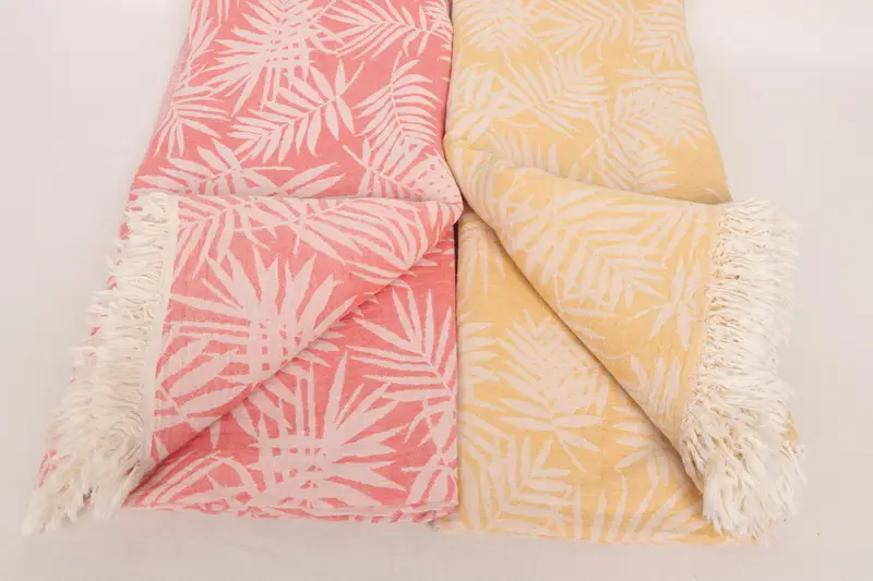 Throw Blanket, Bridesmaid Gifts, 100x80 Cotton Floral Patterned Towel, Bridesmaid Proposal Gift, Throw Blanket Couch, Wedding Hand Made Gift - 5