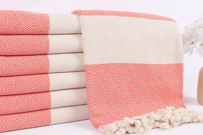 Custom Beach Towel, Eco-friendly Turkish peshtemal towel, Monogrammed Beach Towel, Turkish bath towel, Personalized Gift For Her, Peshtemal Towel - 2