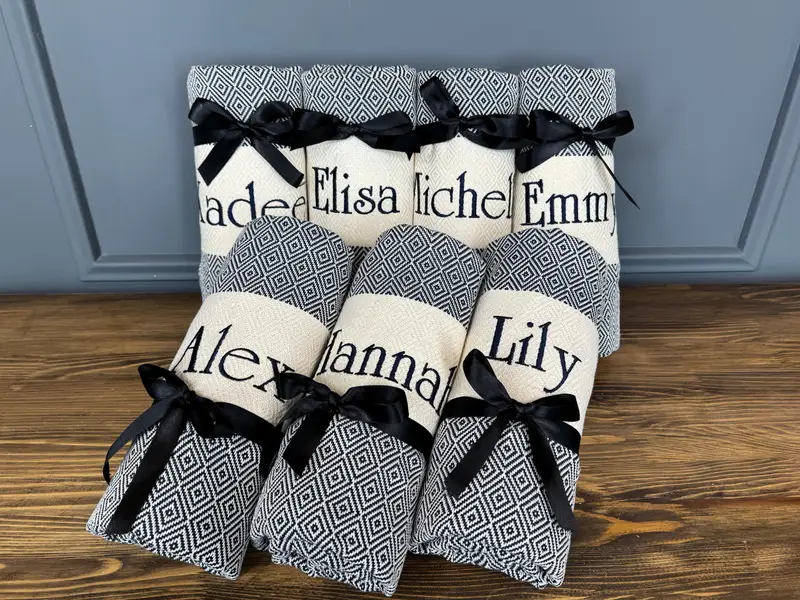 Turkish Cotton Towel Organic Beach Towel, White, Beach Size 100x180 cm