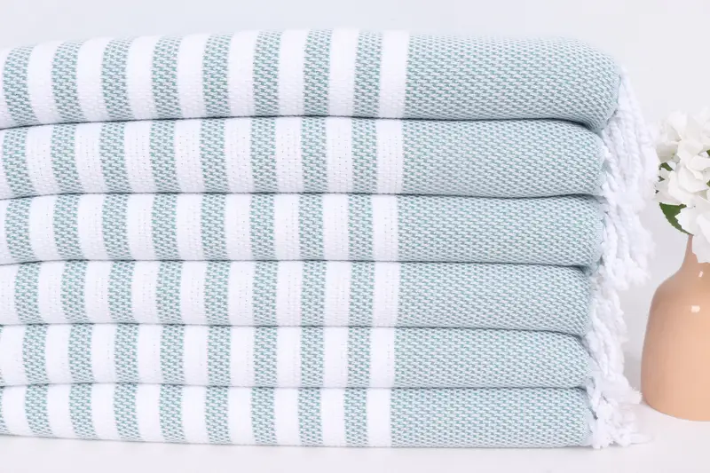 44x24 Cotton Striped Towel, Home Gift, Personalized Dish Towel, Towel With Name, Turkish Towel Hand Towel, Personalized Gift, Gift For Him - 3