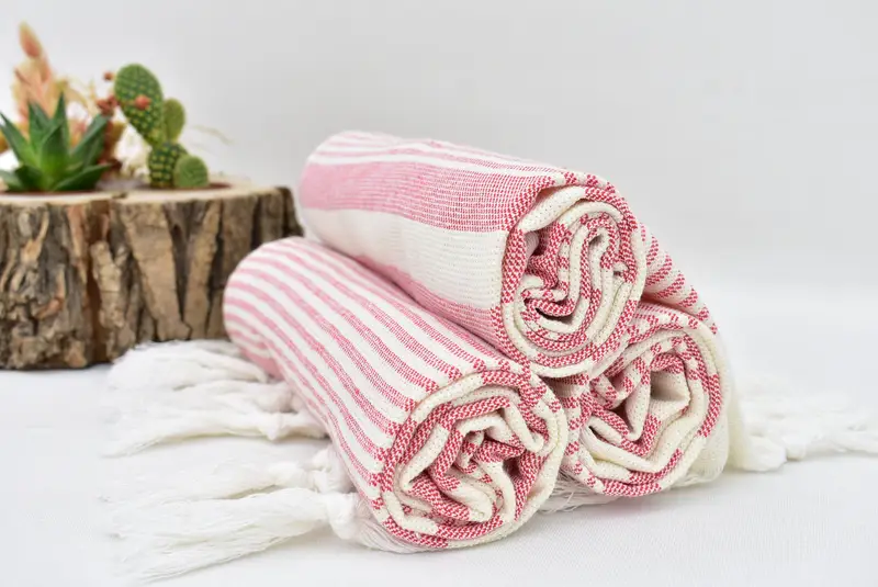 Monogram Hand Towel, Best Wedding Gift, Bridesmaid Gifts, Wedding Gifts Towel, Holiday Towel, 36x18 Cotton Striped Terry Towel, Personalized Gifts - 8