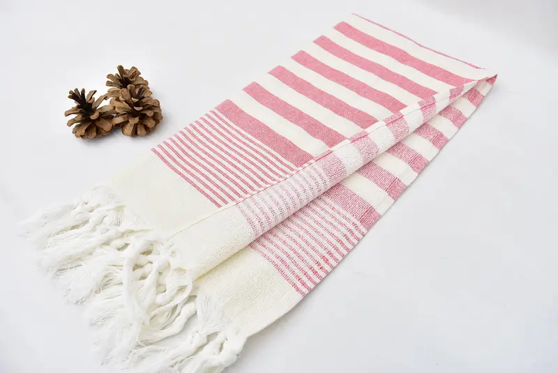 Monogram Hand Towel, Best Wedding Gift, Bridesmaid Gifts, Wedding Gifts Towel, Holiday Towel, 36x18 Cotton Striped Terry Towel, Personalized Gifts - 7