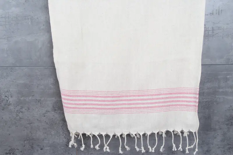 Wedding Gift, 36x18 Linen Striped Towel, Birthday Gift, Turkish Tea Towel, Beach Bachelorette Party Decorations, Handmade Gift, Monogram Hand Towel - 8