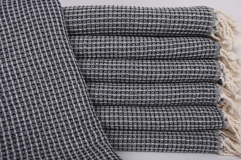 Absorbent towel, Luxury towel, 68x36 Cotton Waffle Towel, Xmas Gifts, Bachelor Towel, Bath towel, Handmade Turkish hammam towel, Organic Towel - 1