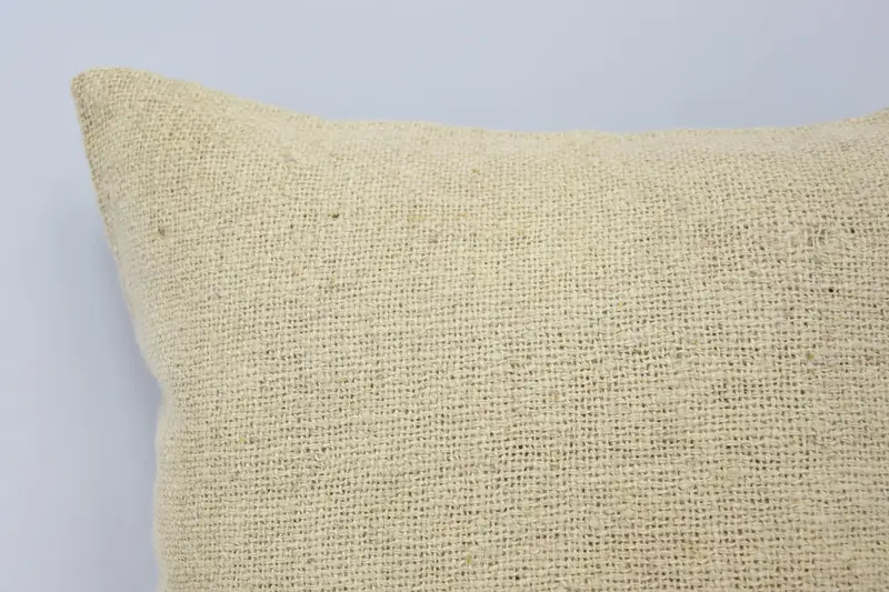 16x16 Beige Pillow Sham, Turkish Kilim Pillow, Interior Designer Pillow, Bolster Throw Cushion Case, Pillow Case, Kilim Cushion Sham - 2