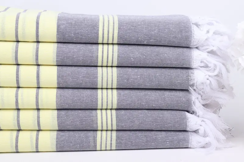 Hammam towel, Beach towel, Turkish Beach Towel Bulk, Monogrammed Turkish Towel, 68x36 Cotton Striped Towel, Absorbent towel, Bridal Shower Gifts - 3