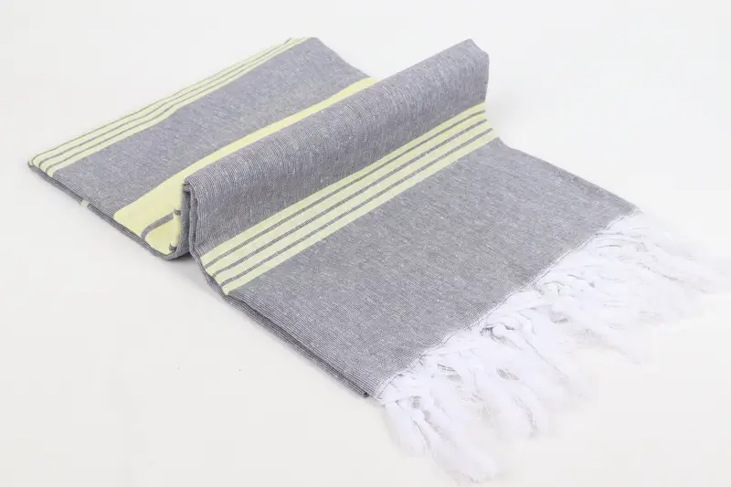Hammam towel, Beach towel, Turkish Beach Towel Bulk, Monogrammed Turkish Towel, 68x36 Cotton Striped Towel, Absorbent towel, Bridal Shower Gifts - 6