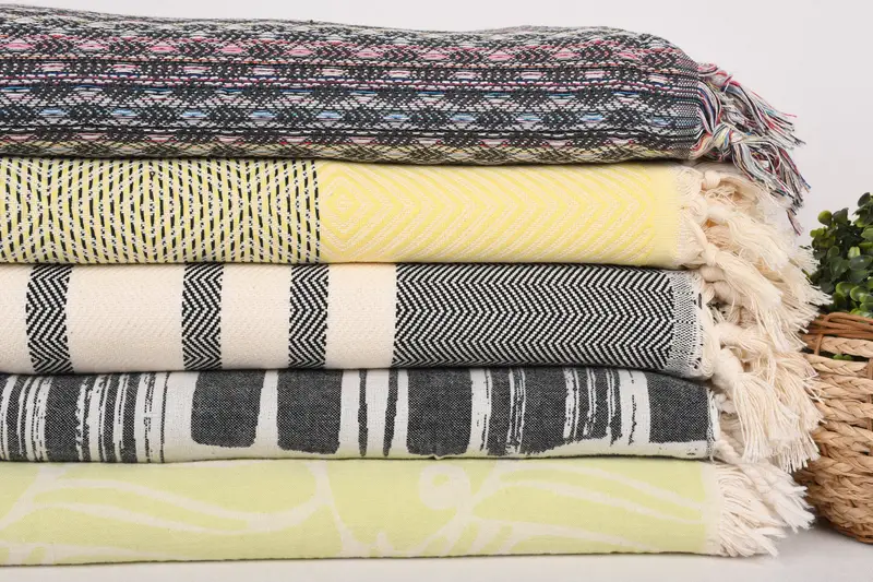 Personalized Gifts, Valentines Day Gift For Him, 80x60 Cotton Set of 5 Towel, Bachelorette Party Items, Boho Throw Blankets, Tablecloth - 3