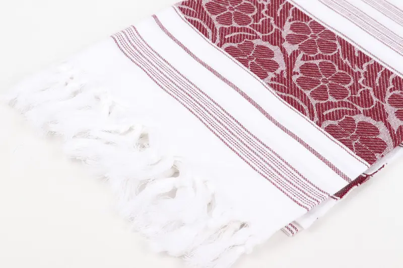 70x40 Cotton Daisy Design Towel, Personalized Bridesmaid Gift, Travel Towel, Kids Beach Towel, Turkish towel, Valentines Day Gift, Beach Towel Bulk - 8