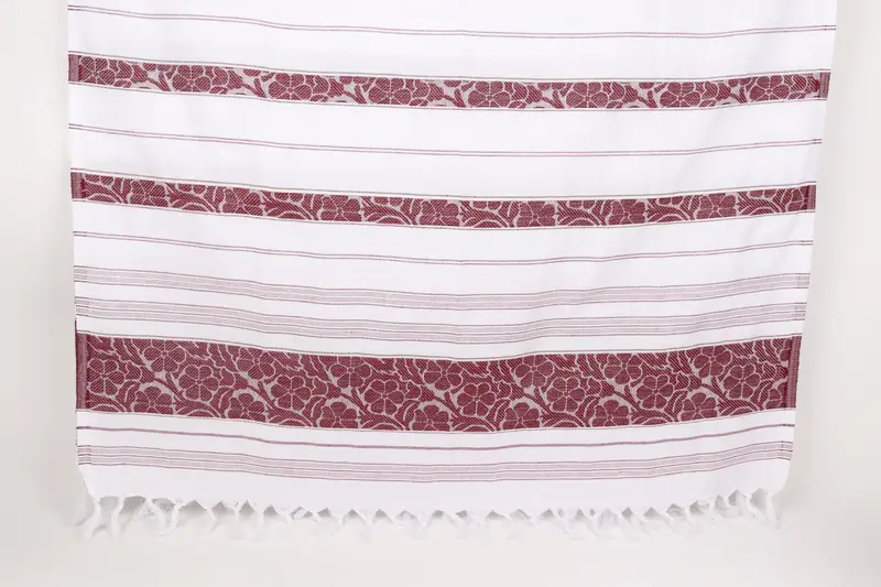 70x40 Cotton Daisy Design Towel, Personalized Bridesmaid Gift, Travel Towel, Kids Beach Towel, Turkish towel, Valentines Day Gift, Beach Towel Bulk - 1