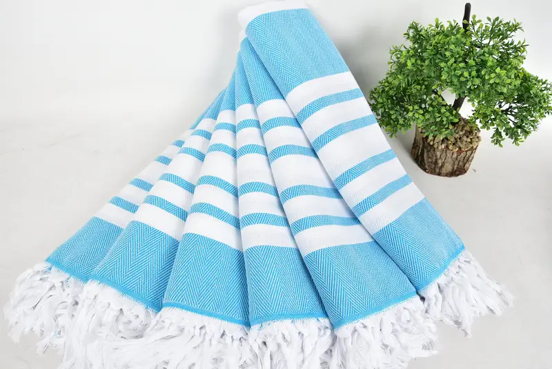 Gift For Mom, Personalized Wedding Gift, Summer Towel, 68x36 Cotton Chevron Towel, Turkish Towel Beach Towel, Handmade Gift, Turkish Towel USA - 4