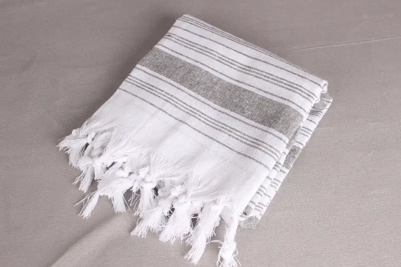 Monogram Turkish Bath Towel, Custom Beach Towels, Quick-dry towel, 68x32 Cotton Striped Towel, Lightweight towel, Baby Boy Gift, Turkish Towel USA - 6