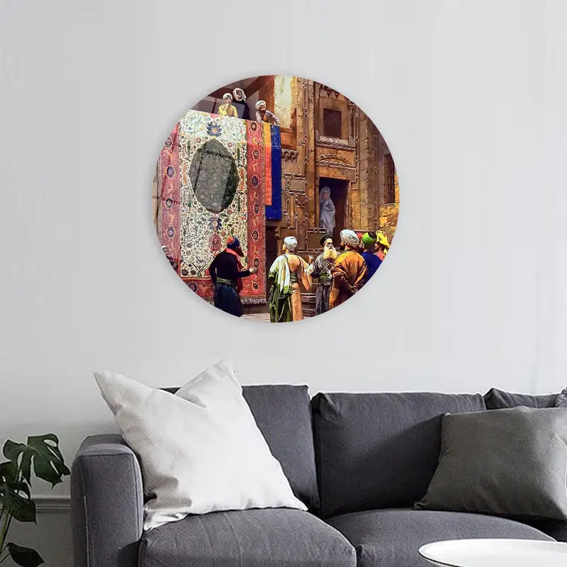 エレガントなキャンバス: ジャン＝レオン・ジェロームのカイロ・ラグ・マーケットシーン