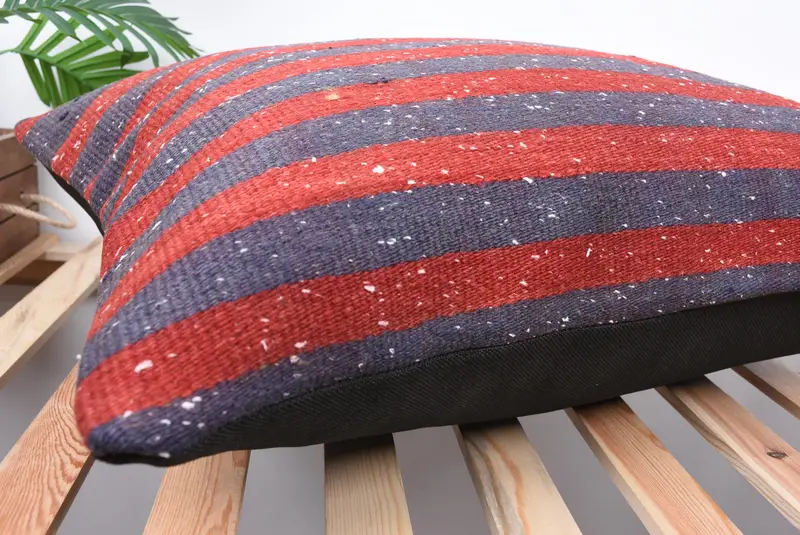 20x28 Red Pillow Case, Pillow for Sofa, Retro Pillow Sham, Cozy Throw Cushion, Bolster Cushion Case, Pillow for Couch, Pillow, Antique Pillows - 6