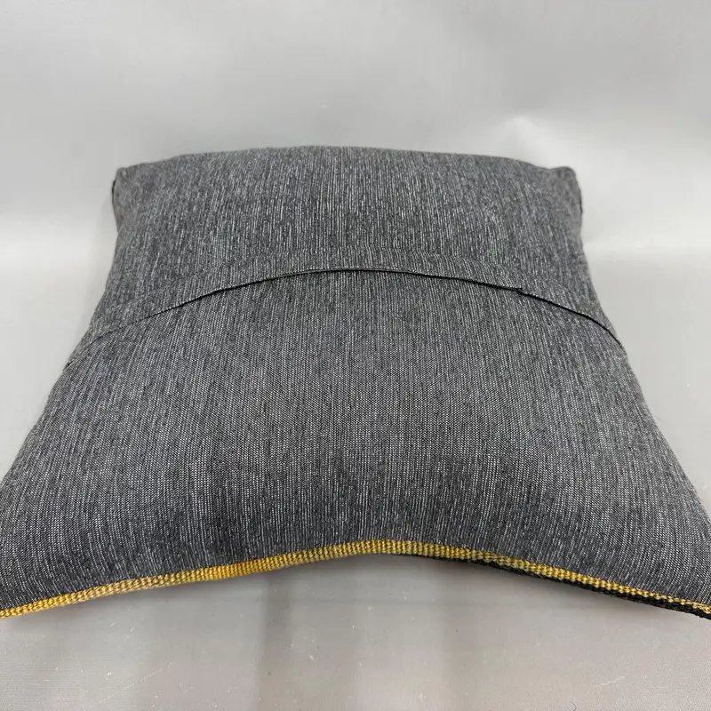 18x18 Brown Cushion, Gift Pillow, Bolster Pillow, Kilim Pillow, Knitted Cushion Cover, Pillow Case, Kilim Pillow Cover, Kilim Rug Cushion Case - 7