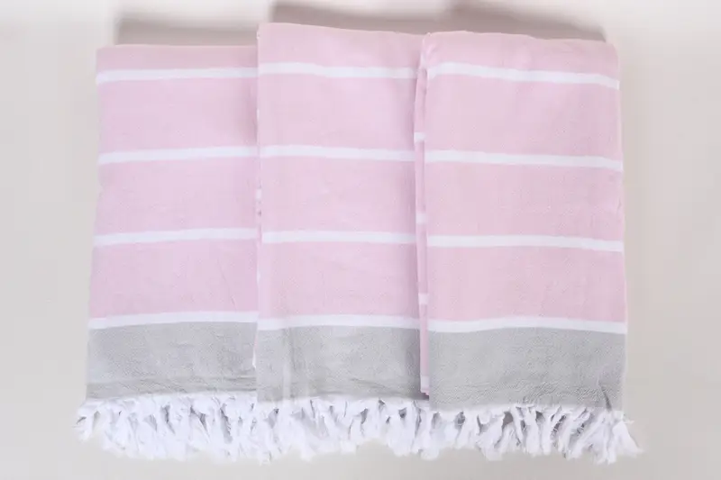68x40 Cotton Striped Terry Towel, Personalized Turkish Towel, Personalized Towel, Personalize Gift, Bridesmaid Gift Towel, Kids Beach Towel - 7