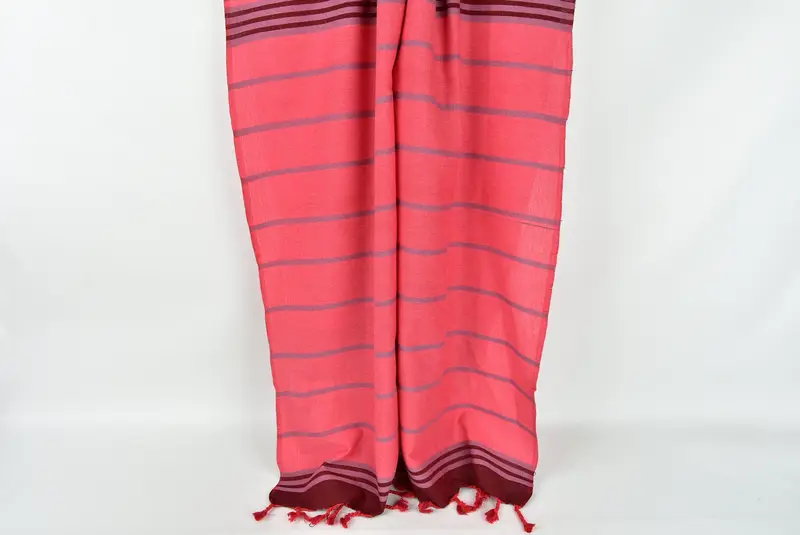 Düğün Günü için Hediye, 68x40 pamuklu çizgili havlu, monogramlı plaj havlusu, el yapımı hediye, düğün hediye fikirleri, kişiselleştirilmiş nedime hediyesi - 8