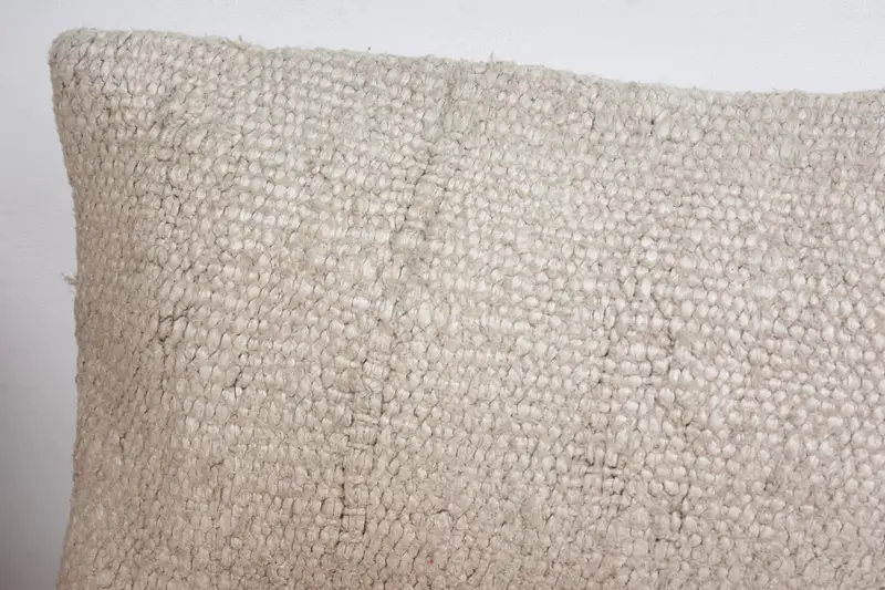 Pillow for Sofa, Gift Pillow, Cushion Cover, 8x16 Beige Pillow Cover, Home Decor Pillow, Crochet Pattern Pillow Case, Pet Pillow Case - 2