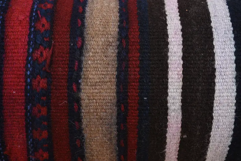 Pillow Case, Designer Throw Cushion, Kilim Cushion Sham, Interior Designer Pillow, 12x48 Brown Cushion Cover, Throw Kilim Pillow - 3