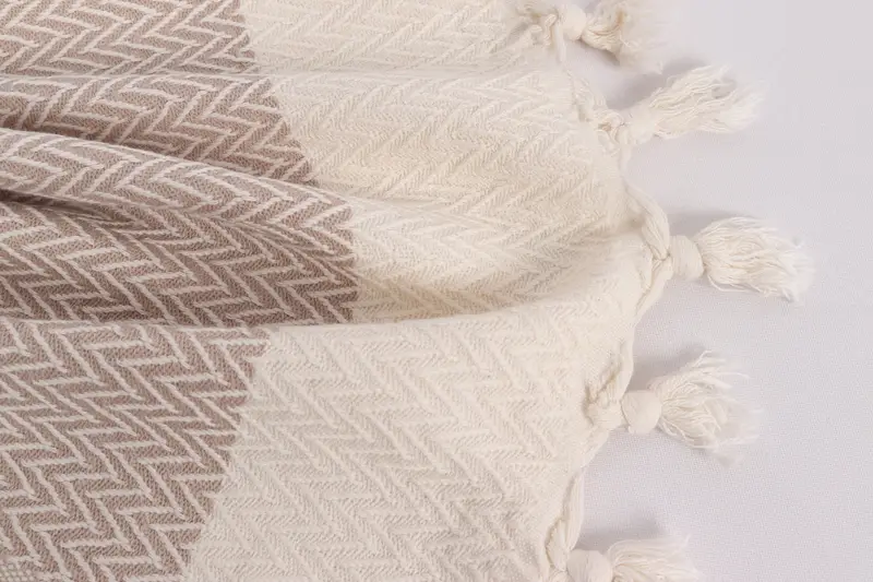 Personalized Hand Towel, Personalized Gift For Him, Monogram Towels, 34x18 Cotton Zigzag Design Towel, Wedding Gift, Turkish Towel Hand Towel - 8