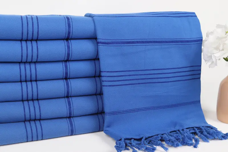 70x40 Cotton Striped Towel, Absorbent Turkish towel, House Warming Gift, Personalized Towel, Summer Gift, Bulk Order Towel, Customized Turkish Towel - 2