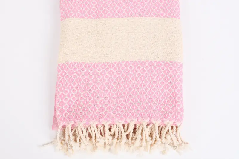 Turkish beach towel, 70x40 Cotton Geometric Towel, Towel With Name, Guest Towel, Spa Gift, Custom Wedding Gift, Housewarming Gift, Bridesmaid Towel - 3