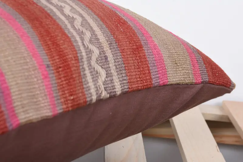 Interior Designer Pillow, 16x16 Red Pillow Cover, Antique Pillows, Ethnic Throw Pillow, Kilim Pillow, Pillow, Luxury Pillow Sham, Yoga Cushion Cover - 7