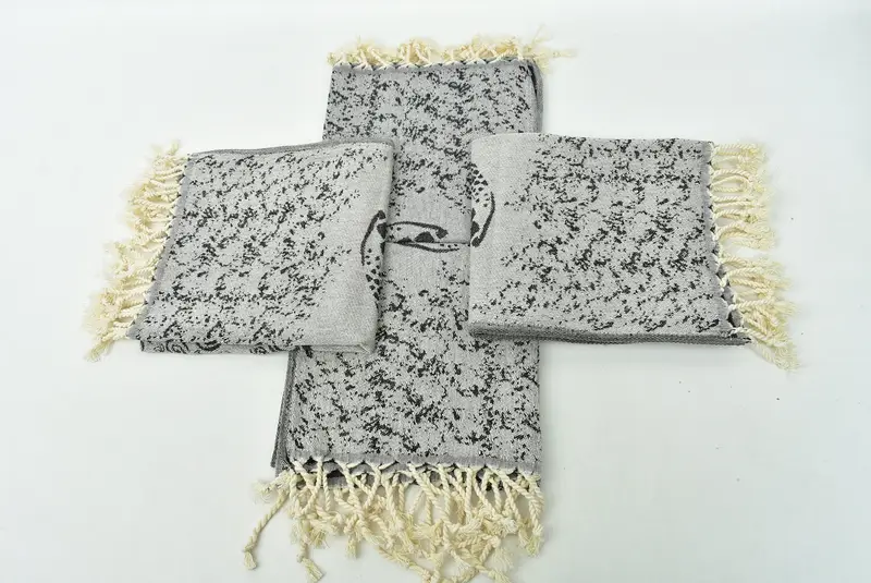 36x18 Pamuklu Carretta Desenli Havlu, Kişiselleştirilmiş El Havlusu, Onun İçin Yıldönümü Hediyesi, Monogram Mutfak Havlu, Kişiselleştirilmiş Yemek Havlu, Spa Havlu - 7