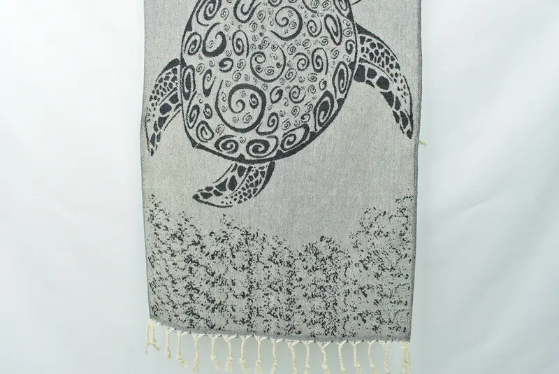 36x18 Pamuklu Carretta Desenli Havlu, Kişiselleştirilmiş El Havlusu, Onun İçin Yıldönümü Hediyesi, Monogram Mutfak Havlu, Kişiselleştirilmiş Yemek Havlu, Spa Havlu - 1