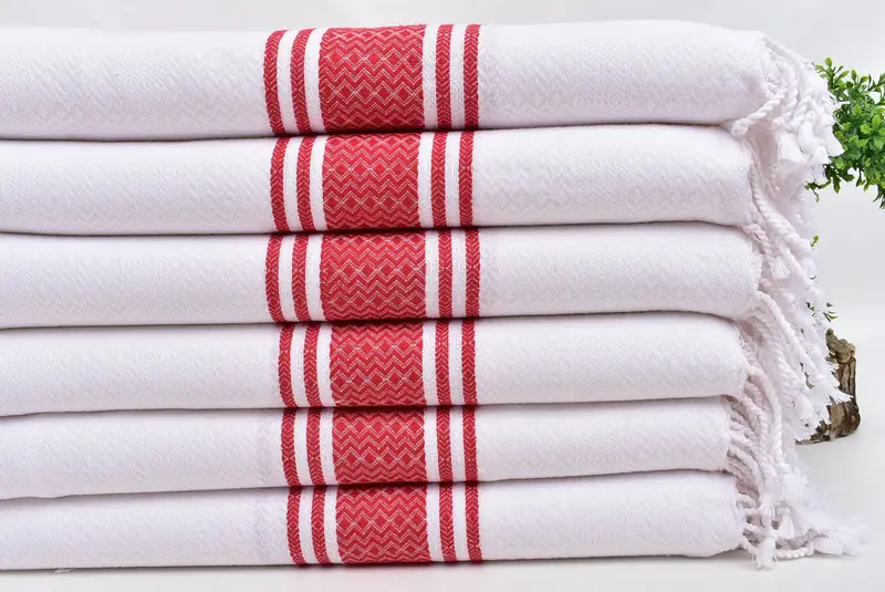 Bridesmaid Gift, Turkish Beach Towel Monogram, 70x40 Cotton Striped Towel, Hammam towel, Summer Towel, Peshtemal, Bachelorette Party Decorations - 3