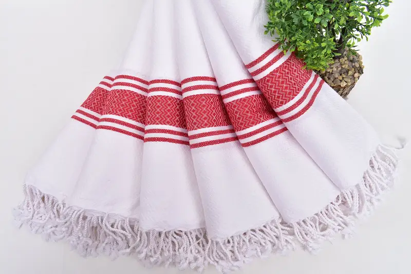 Bridesmaid Gift, Turkish Beach Towel Monogram, 70x40 Cotton Striped Towel, Hammam towel, Summer Towel, Peshtemal, Bachelorette Party Decorations - 4
