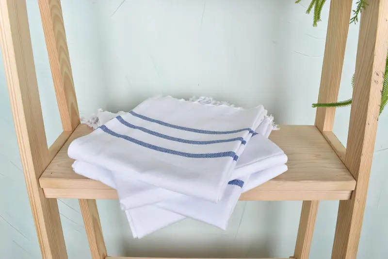 Wedding Shower Gift, Turkish Hand Towel, Custom Hand Towel, 40x20 Cotton Striped Towel, Personalized Hand Towel, First Wedding Anniversary Gift - 7