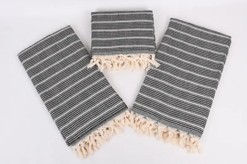 Eco-Friendly Turkish Towel, Wedding For Favor, 70x40 Cotton Striped Towel, Best Friend Gift, Travel towel, Custom Name Towel, Personalized Gifts - 6