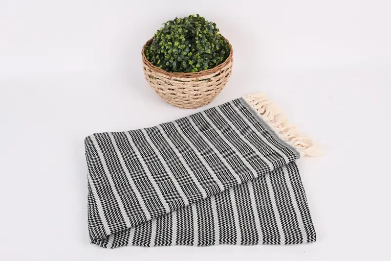 Eco-Friendly Turkish Towel, Wedding For Favor, 70x40 Cotton Striped Towel, Best Friend Gift, Travel towel, Custom Name Towel, Personalized Gifts - 4