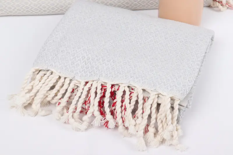 Bridemaids Beach Towel, Turkish bath towel, Gift For Best Friend, 70x40 Cotton Diamond Towel, Scarf Towel, Bridesmaid Gift Towel, Housewarming Gift - 5
