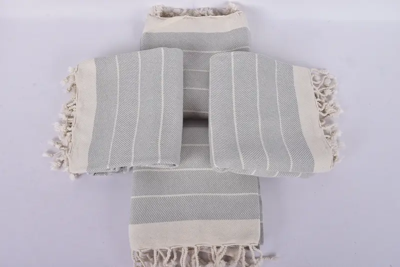 70x40 Cotton Herringbone Towel, Personalised Gift, Cotton towel, Turkish beach towel, Monogram Turkish Towel, Handmade Turkish hammam towel - 6