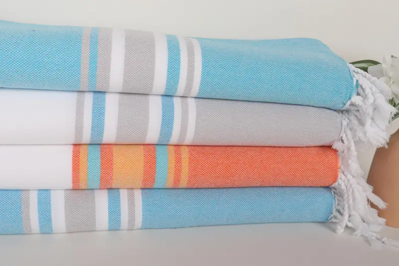 Bachelorette Party Favors, Beach Towel Bulk, Wedding Favors, Arizona Bachelorette Party Favors, Gift For Best Friend, 70x40 Cotton Striped Towel - 2