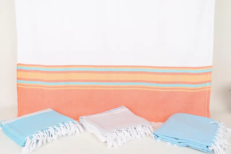 Bachelorette Party Favors, Beach Towel Bulk, Wedding Favors, Arizona Bachelorette Party Favors, Gift For Best Friend, 70x40 Cotton Striped Towel - 8