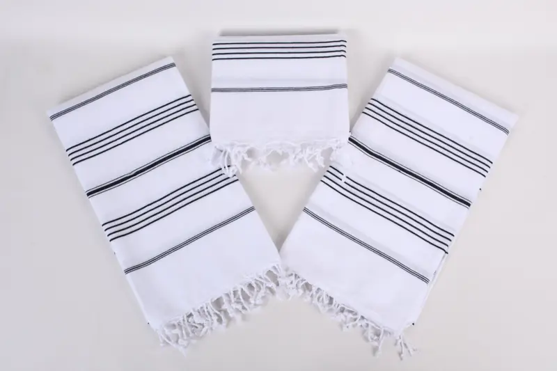 Sand-free towel, Monogram Beach Towel, 70x40 Cotton Striped Towel, Bachelor Bachelorette Party Favors, Unique Wedding Gift, Gift For Bride - 6