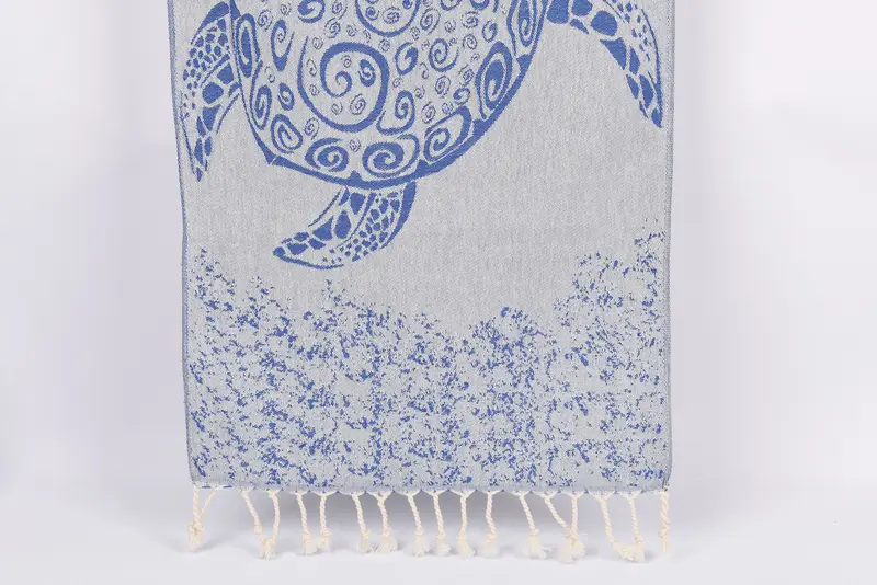 Monogram Hand Towel, Customized Towels, Turkish Tea Towel, 36x18 Cotton Carretta Patterned Towel, Custom Turkish Towel, Turkish Towel Hand Towel - 1