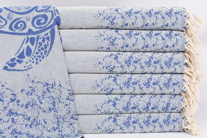 Monogram Hand Towel, Customized Towels, Turkish Tea Towel, 36x18 Cotton Carretta Patterned Towel, Custom Turkish Towel, Turkish Towel Hand Towel - 2