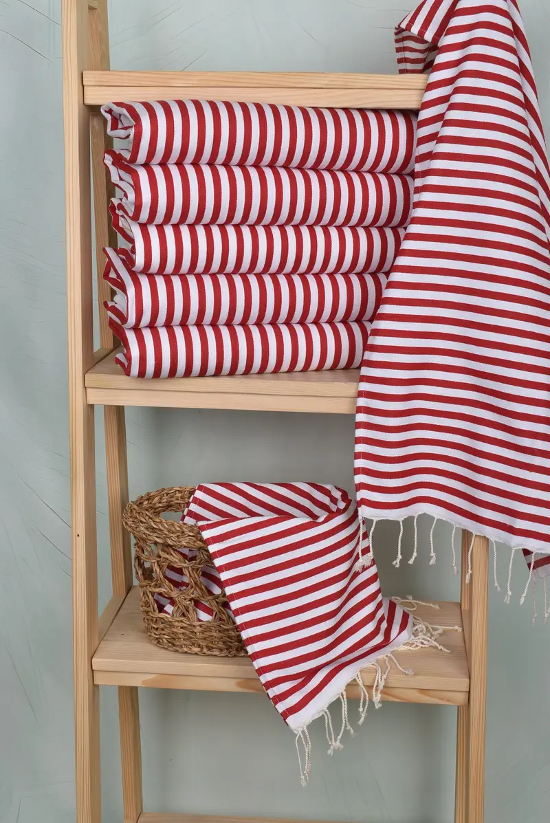 Personalisiertes Küchentuch, Brautjungferngeschenk, Baby -Jungengeschenk, Spa -Handtuch, kleine Badetücher, 40x18 Baumwollstreifenhandtuch, Urlaubstuch, Hochzeitsbevorzugungen - 3