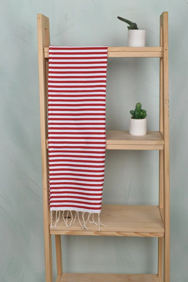 Personalisiertes Küchentuch, Brautjungferngeschenk, Baby -Jungengeschenk, Spa -Handtuch, kleine Badetücher, 40x18 Baumwollstreifenhandtuch, Urlaubstuch, Hochzeitsbevorzugungen - 8