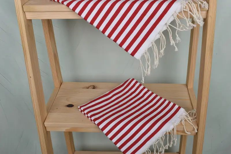 Personalisiertes Küchentuch, Brautjungferngeschenk, Baby -Jungengeschenk, Spa -Handtuch, kleine Badetücher, 40x18 Baumwollstreifenhandtuch, Urlaubstuch, Hochzeitsbevorzugungen - 5