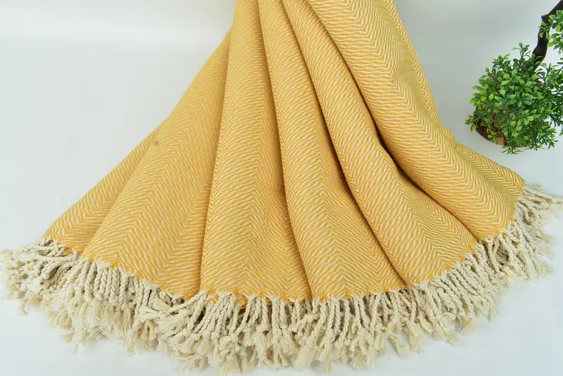 Bachelorette Gifts, Personalized Turkish Towel, Beach Size Towel, 70x40 Cotton Chevron Towel, Absorbent towel, Guest Towel, Bachelorette Party Favor - 4